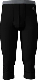 Odlo Natural Merino Warm Tights Hose 3/4 schwarz (Herren)