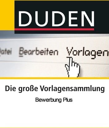 Duden Vorlagensammlung: Bewerbung PLUS, ESD (deutsch) (PC)