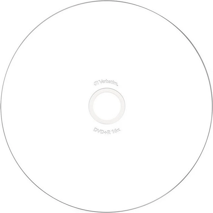 Verbatim DVD+R 4.7GB, 16x, 10er Jewelcase, wide, inkjet printable