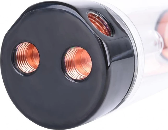 Alphacool Cape Corp Coolplex HF Metall 25, Ausgleichsbehälter, schwarz