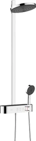 Hansgrohe Pulsify S Showerpipe 260 2jet mit ShowerTablet Select 400 Duschsystem chrom