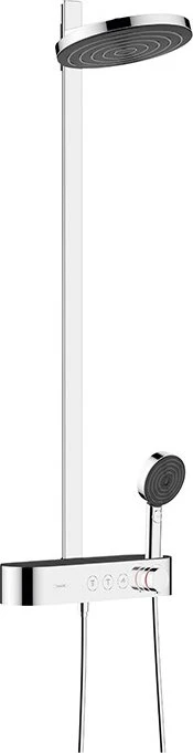 Hansgrohe Pulsify S Showerpipe 260 2jet mit ShowerTablet Select 400 Duschsystem