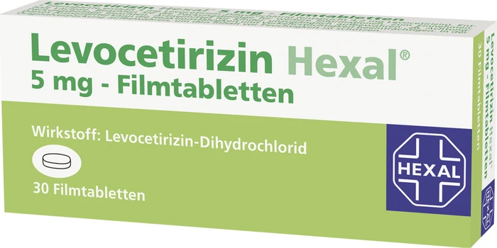 Hexal Levocetirizin 5mg Filmtabletten