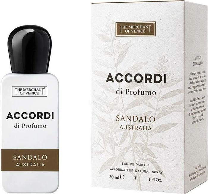 The Merchant of Venice Accordi di Profumo Sandalo Australia Eau de Parfum, 30ml