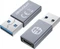 Graugear G-AD-CTA-10G, USB-C Adapter, USB 3.1, 10Gb/s, USB-C 3.1 [Buchse] auf USB-A 3.1 [Stecker], Adapter, schwarz Vorschaubild