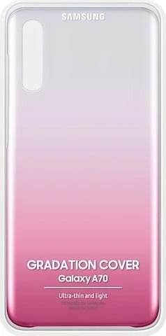 Samsung Gradation Cover für Galaxy A70 pink