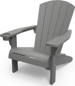 Keter Alpine Adirondack Gartensessel grau