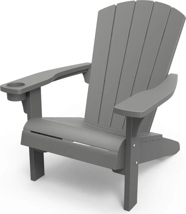 Keter Alpine Adirondack Gartensessel grau