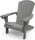 Keter Alpine Adirondack Gartensessel grau