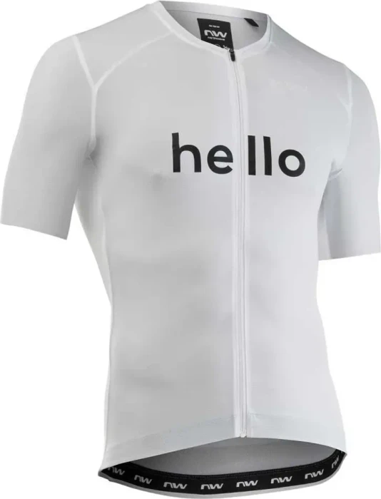 Northwave Blade Hello Goodbye Trikot kurzarm weiß (Herren)