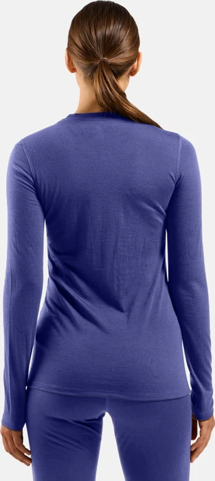 Odlo Natural Merino 160 Baselayer Funktionsshirt langarm skipper blue (Damen)