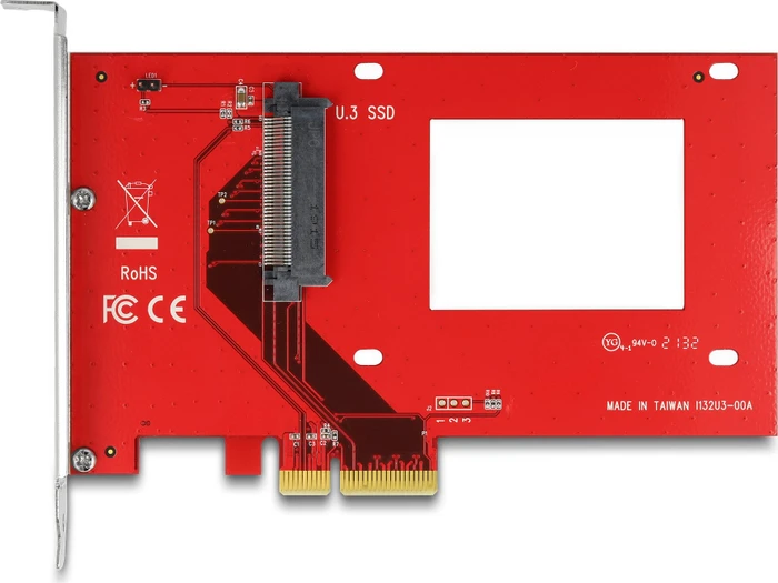 DeLOCK PCI Express Card, 1x U.3, PCIe 4.0 x4