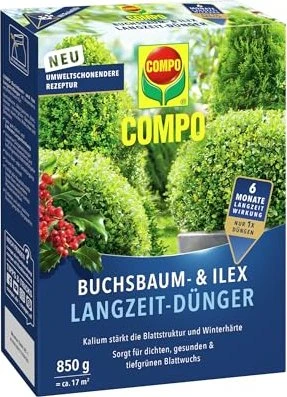 Compo Buchsbaum- und Ilex-Langzeitdünger, 850g