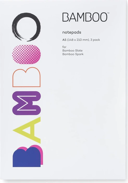 Wacom Bamboo Folio/Slate Notizblock A5, 3er-Pack