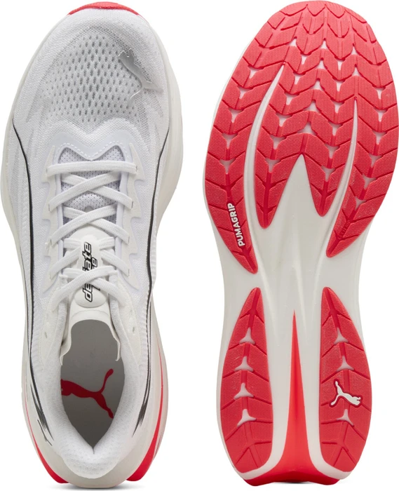 Puma Deviate Pure Nitro puma white/ultra red/puma silver (Herren)