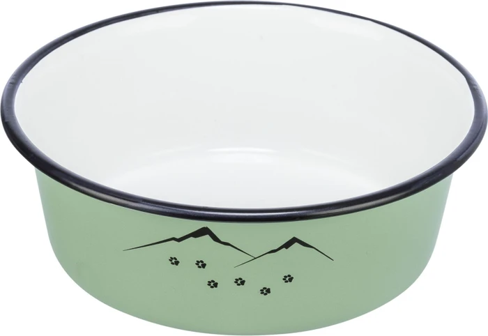 Trixie Emaille-/Edelstahlnapf, Ø21cm