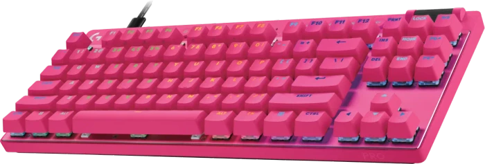 Logitech G PRO X TKL Rapid, rosa, Magnetic Analog, USB, ND