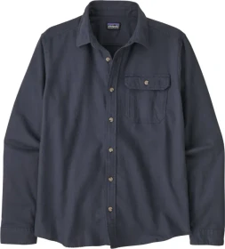 Patagonia Lightweight Fjord Flannel Hemd langarm smolder blue (Herren)