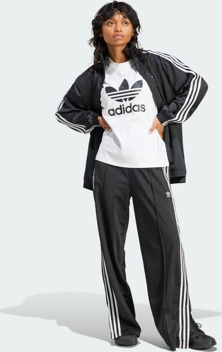 adidas Trefoil Regular T-Shirt kurzarm weiß (Damen)