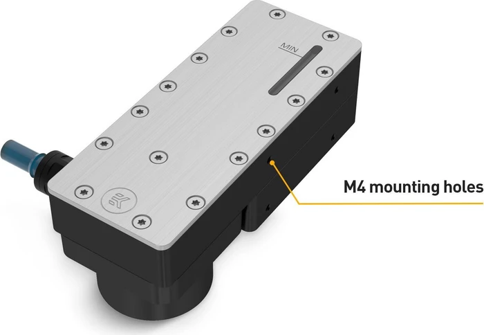 EK Water Blocks EK-Pro Pump Reservoir Manifold X3 D5, Acetal, schwarz, mit Pumpe