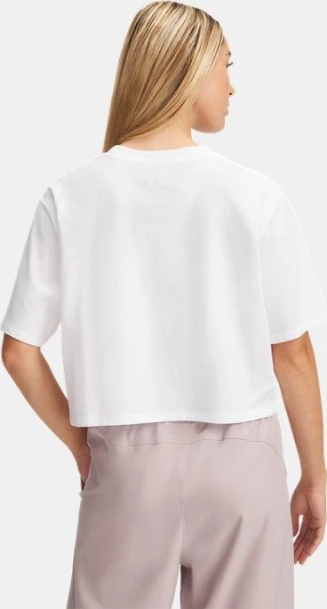 Under Armour Rival T-Shirt kurzarm weiß/schwarz (Damen)