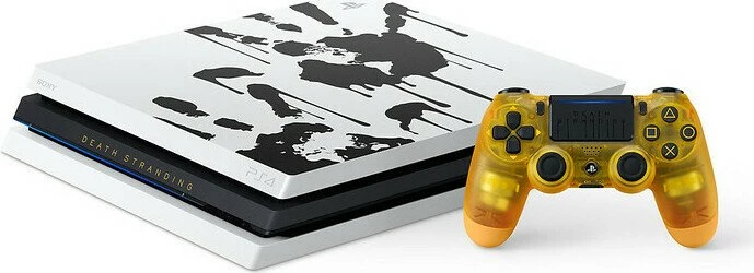 Sony PlayStation 4 Pro - 1TB Death Stranding Limited Edition Bundle weiß/schwarz