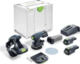 Festool ES-ETSC 125 3.0 I-Plus Akku-Exzenterschleifer inkl. Systainer + 2 Akkus 3.0Ah