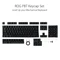 ASUS ROG Keycap Set, Kunststoff (PBT), schwarz, 125 Tasten (105+20) Vorschaubild