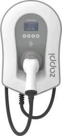 myenergi zappi 22kW Kabel weiß, 6.5m Ladekabel