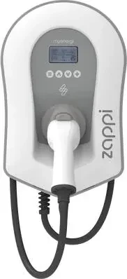 myenergi zappi 22kW Kabel weiß, 6.5m Ladekabel