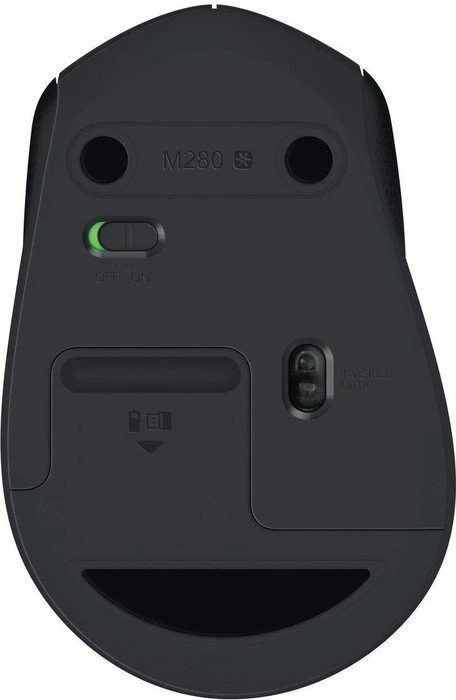 Logitech M280 Wireless Mouse, USB, schwarz