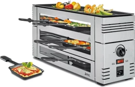 Spring Pizza-Raclette-6 Raclette schwarz
