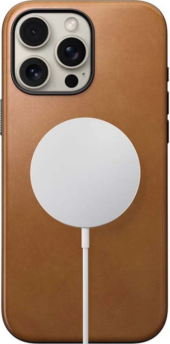 Nomad Modern Leather Case für Apple iPhone 16 Pro Max English Tan
