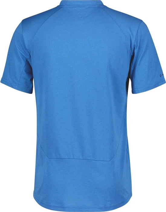 Scott Trail Flow Dri Zip Trikot kurzarm storm blue (Herren)