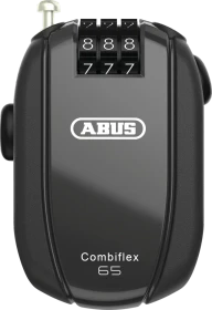 ABUS Combiflex StopOver 65 Kabelschloss, Zahlenkombination schwarz
