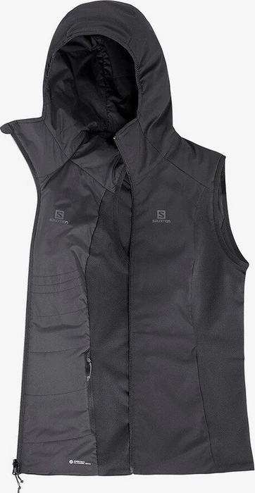 Salomon Drifter Mid Vest Funktionsjacke schwarz (Damen)