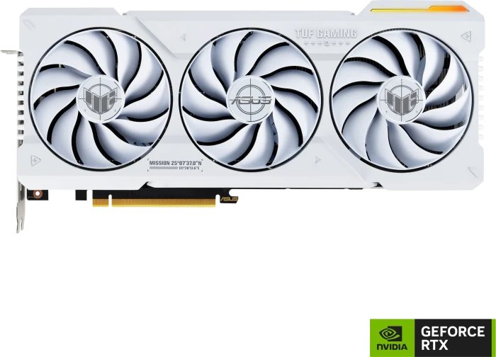 ASUS TUF Gaming GeForce RTX 4070 Ti SUPER OC White, TUF-RTX4070TIS-O16G-WHITE-GAMING, 16GB GDDR6X, 2x HDMI, 3x DP