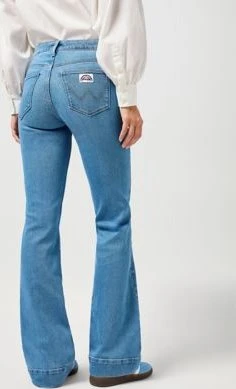 Wrangler Flare Jeans velvet sky (Damen)