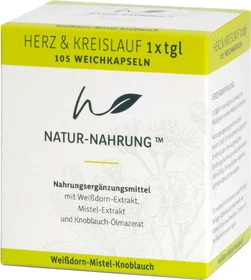 Natur-Nahrung Herz & Kreislauf Weichkapseln, 105 Stück