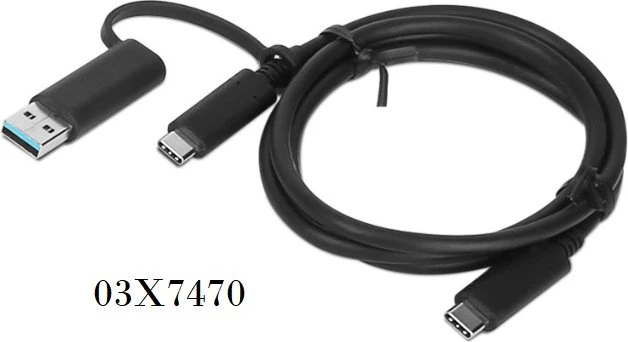 Lenovo ThinkPad Hybrid USB-C with USB-A Dock (40AF), USB-C 3.1 [Buchse]