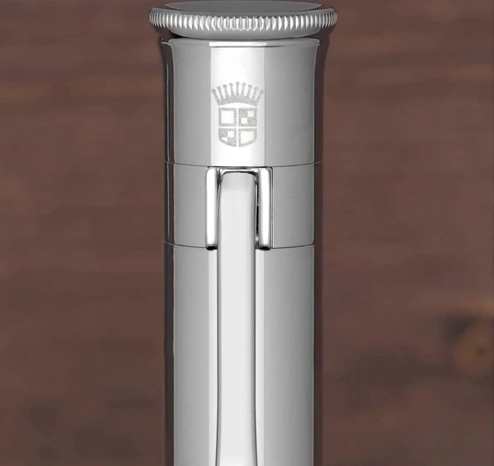 Graf von Faber-Castell Classic Anello grenadill/silber, rechte Hand, mittel