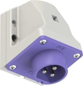 PCE CEE-Wandgerätestecker 32A 3p 24VAC 50/60Hz IP44 TWIST