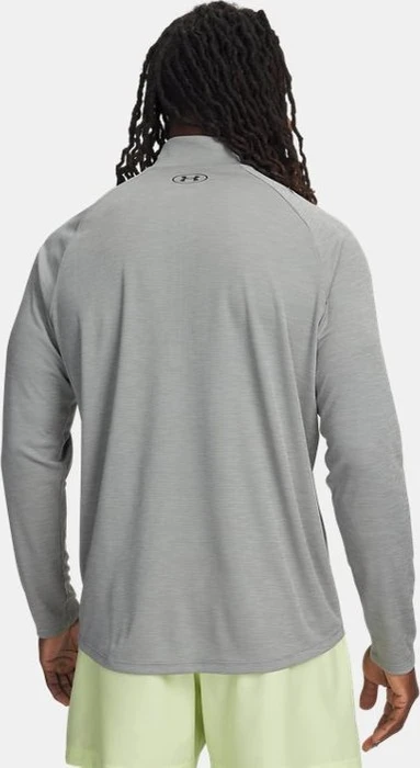 Under Armour Tech Textured Funktionsshirt langarm clay green/black (Herren)