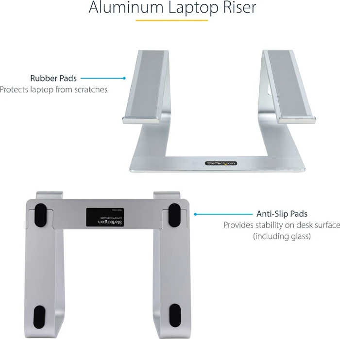 StarTech Notebook-Stand 13-17.3", silber