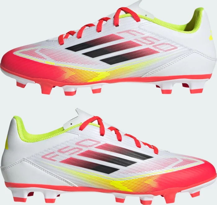 adidas F50 Club FG/MG gold metallic/cloud white/carbon black