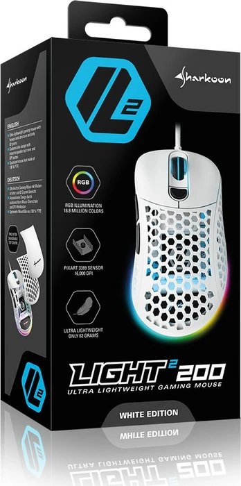 Sharkoon Light² 200 weiß, USB