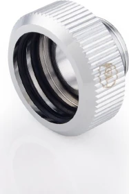 Bitspower Touchaqua Hardtube Adapter G1/4" auf 16mm, Glorious Silver, 2er-Pack