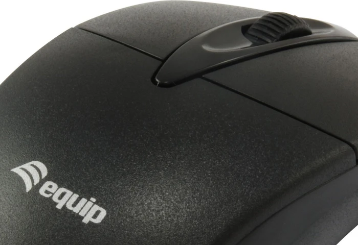 Equip Optical Desktop Mouse schwarz, USB