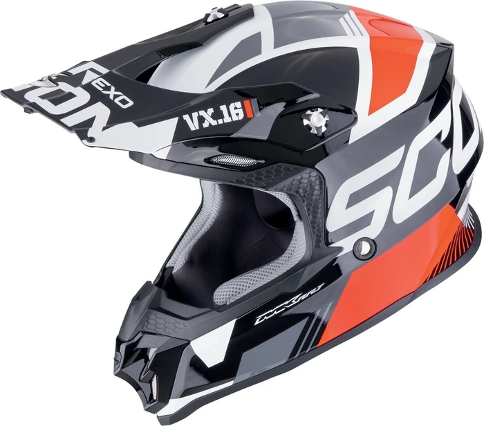 Scorpion VX-16 Evo Air Analog schwarz/rot/weiß/grau