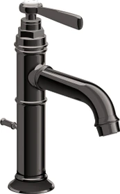 Hansgrohe Axor Montreux Einhebel-Waschbeckenarmatur 100 mit Hebelgriff und Ablauffernbedienung polished black chrome